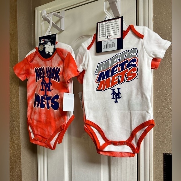 4 NEWBORN Infant Boys or Girls New York Mets Tie-Dye Bundle Bodysuits MLB
NWT - Picture 3 of 7